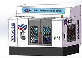 五軸聯動鋁鑄件切割機